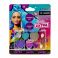 Т21849 Lukky Barbie Extra тени д.век с блёстками,палетка с форм.Сердечки,6 цветов,6г,с аппликат,блис